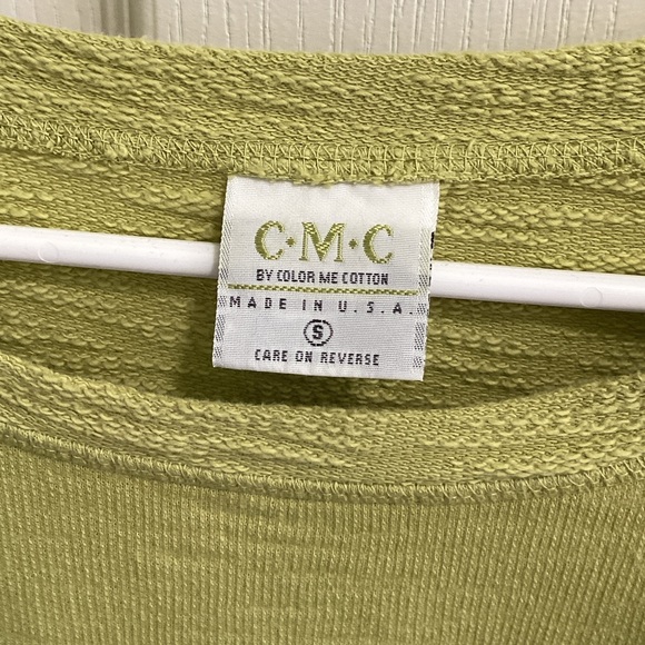 Casual Lime Green Long-Sleeve Tee - Picture 3 of 4